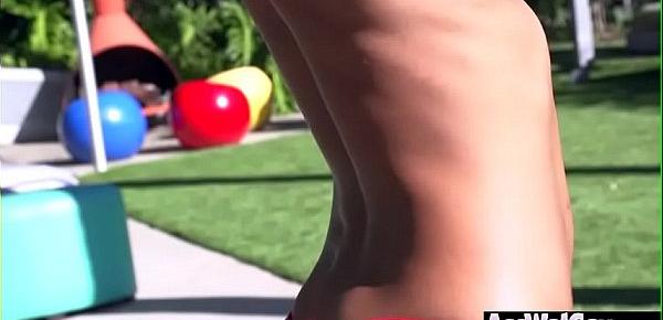  Curvy Big Oiled Butt Girl (Abby Lee Brazil) Like Anal Sex On Camera video-01
